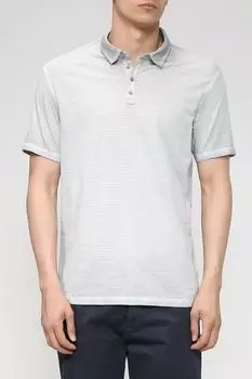 Хлопковое поло в полоску Cinque