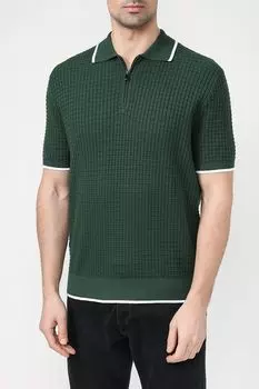 Хлопковое вязаное поло D.Molina