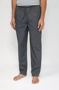 Хлопковые брюки домашние EMPORIO ARMANI