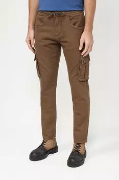 Хлопковые брюки карго Blend