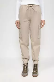 Хлопковые брюки-карго на кулиске BELUCCI