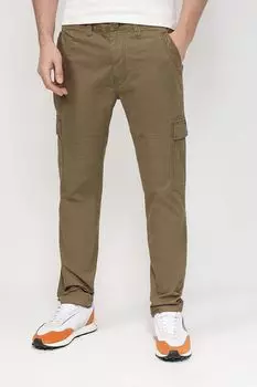 Хлопковые брюки карго Superdry