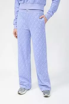 Хлопковые брюки на эластичном поясе Guess