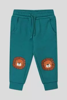 Хлопковые брюки на эластичном поясе с принтом Fagottino