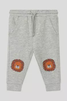 Хлопковые брюки на эластичном поясе с принтом Fagottino