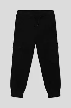 Хлопковые брюки на кулиске с карманами Reporter Young