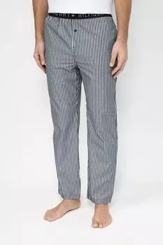 Хлопковые брюки пижамные в полоску Tommy Hilfiger