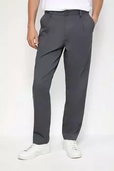 Хлопковые брюки прямого кроя BOSS