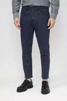 Хлопковые брюки прямого кроя GRAND & HILLS