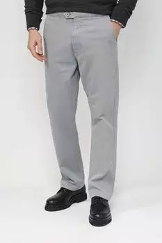 Хлопковые брюки прямого кроя GRAND & HILLS