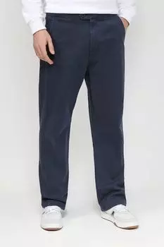 Хлопковые брюки прямого кроя GRAND & HILLS