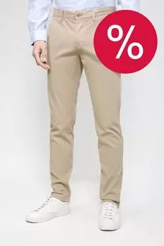 Хлопковые брюки прямого кроя Marc O'Polo