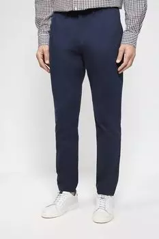 Хлопковые брюки прямого кроя MARCO DI RADI