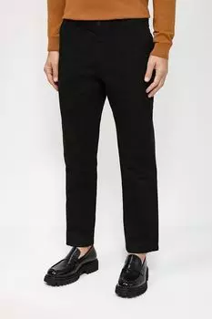 Хлопковые брюки прямого кроя MARCO DI RADI