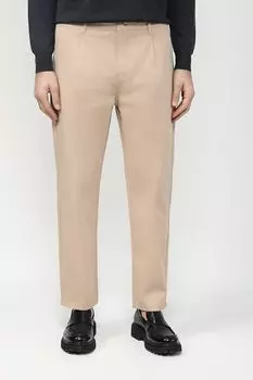 Хлопковые брюки прямого кроя MARCO DI RADI