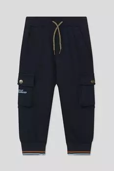 Хлопковые брюки с карманами и на кулиске IDO