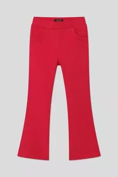 Хлопковые брюки с клешем от колена OVS