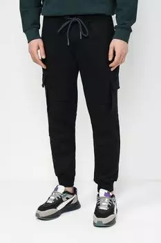 Хлопковые брюки с поясом на кулиске и карманами MARCO DI RADI