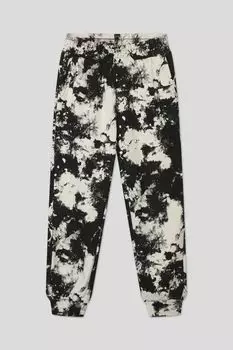 Хлопковые брюки с принтом Reporter Young