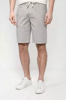 Хлопковые брюки с принтом в мелкую полоску GRAND & HILLS