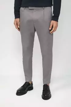 Хлопковые брюки зауженного кроя Cinque