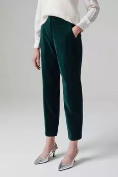 Хлопковые брюки зауженного кроя Piombo