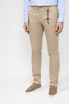 Хлопковые брюки зауженные Strellson