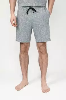 Хлопковые домашние шорты на кулиске BOSS