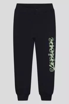 Хлопковые джоггеры с надписью IDO