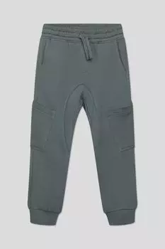 Хлопковые джоггеры с накладными карманами Benetton