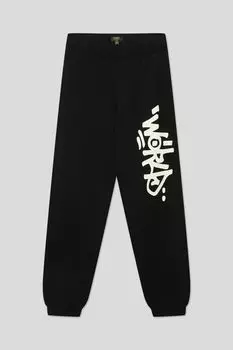 Хлопковые джоггеры с принтом OVS