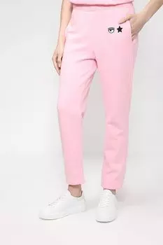 Хлопковые джоггеры с вышивкой Chiara Ferragni