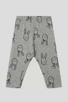 Хлопковые легинсы с принтом Fagottino