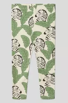 Хлопковые легинсы с принтом MINI RODINI