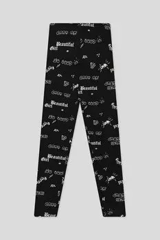 Хлопковые легинсы с принтом OVS