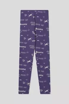 Хлопковые легинсы с принтом OVS