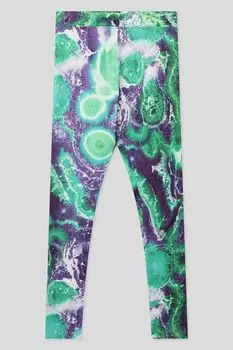 Хлопковые легинсы с принтом Reporter Young