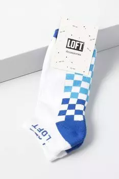 Хлопковые носки с принтом Loft