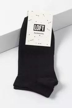 Хлопковые носки укороченные Loft