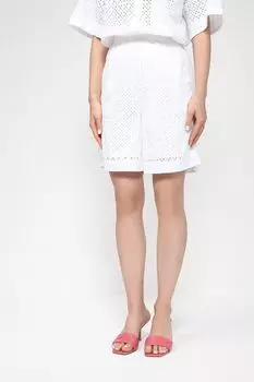 Хлопковые шорты ажурные s.Oliver