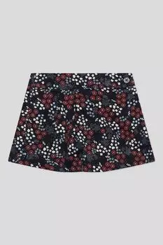 Хлопковые шорты с цветочным принтом Benetton