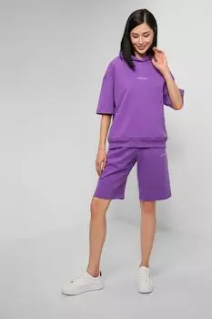 Хлопковые шорты с логотипом COLORPLAY