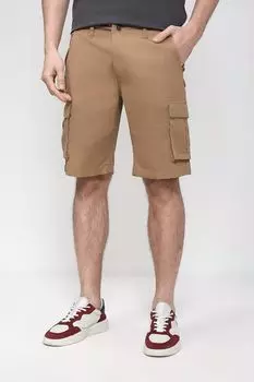 Хлопковые шорты с накладными карманами Piombo