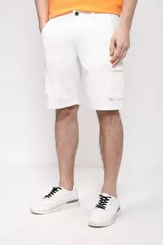 Хлопковые шорты с накладными карманами Piombo