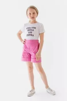 Хлопковые шорты с отворотами EVIKA KIDS