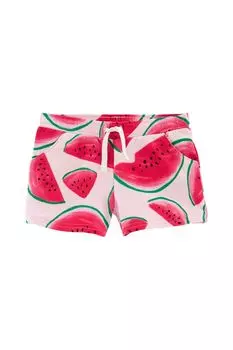 Хлопковые шорты с принтом Carter's