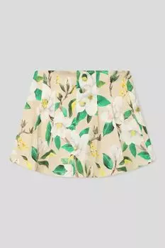 Хлопковые шорты с принтом Mayoral