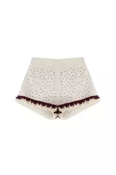 Хлопковые шорты с рюшами EVIKA KIDS