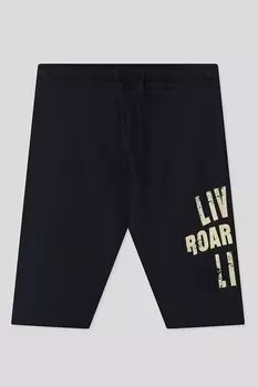 Хлопковые шорты с текстовым принтом OVS