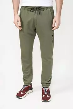 Джоггеры хлопковые с поясом на кулиске Replay